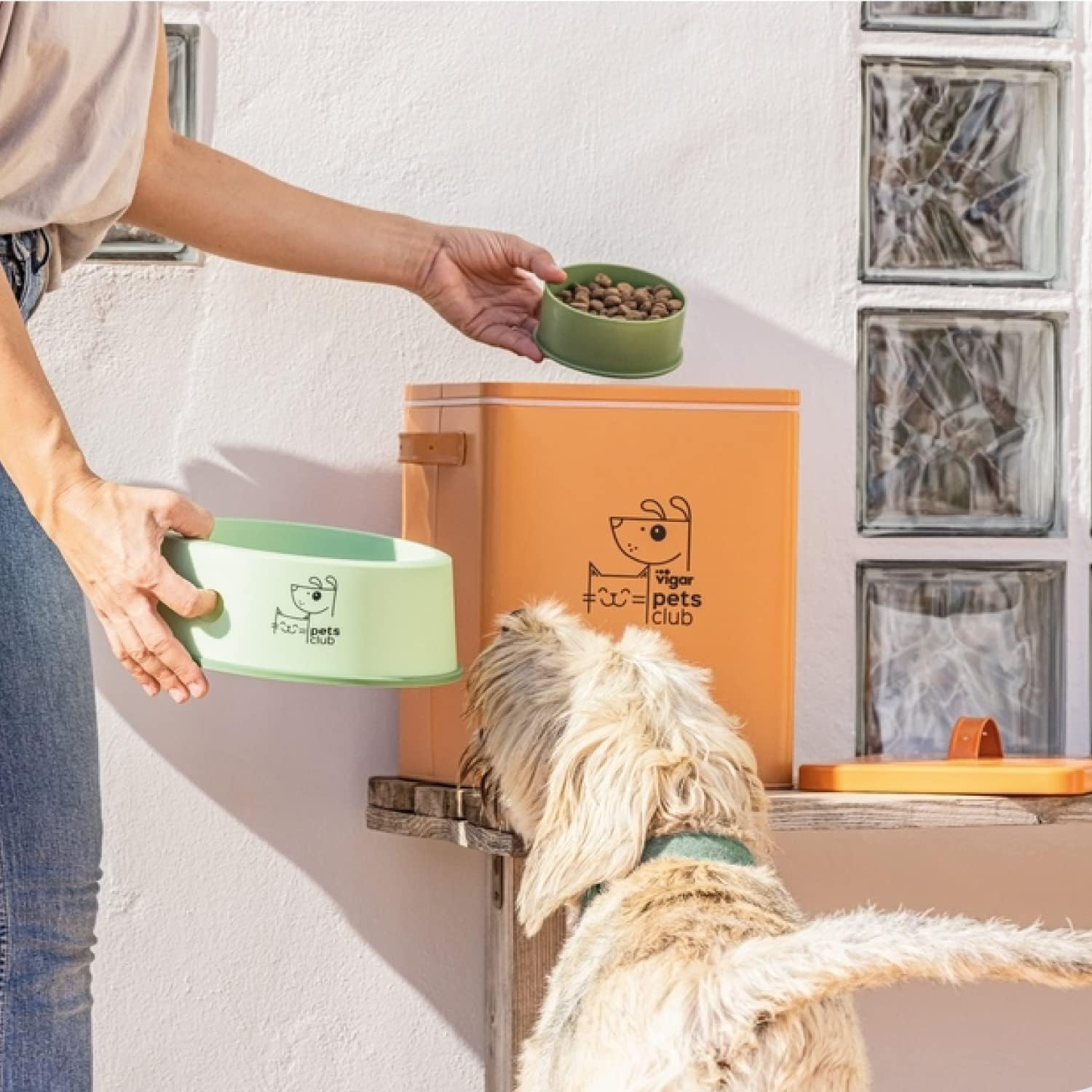 Vigar Pets Club Small Metal Storage Container, Small, 5 Litre Capacity image number 2