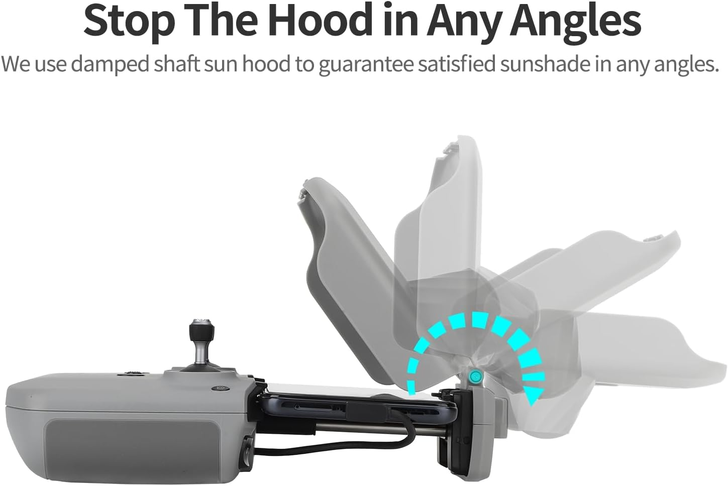 Protective Cover and Sunshade 2 in 1 for RC-N3/2/1 DJI NEO/AIR 3S image number 1