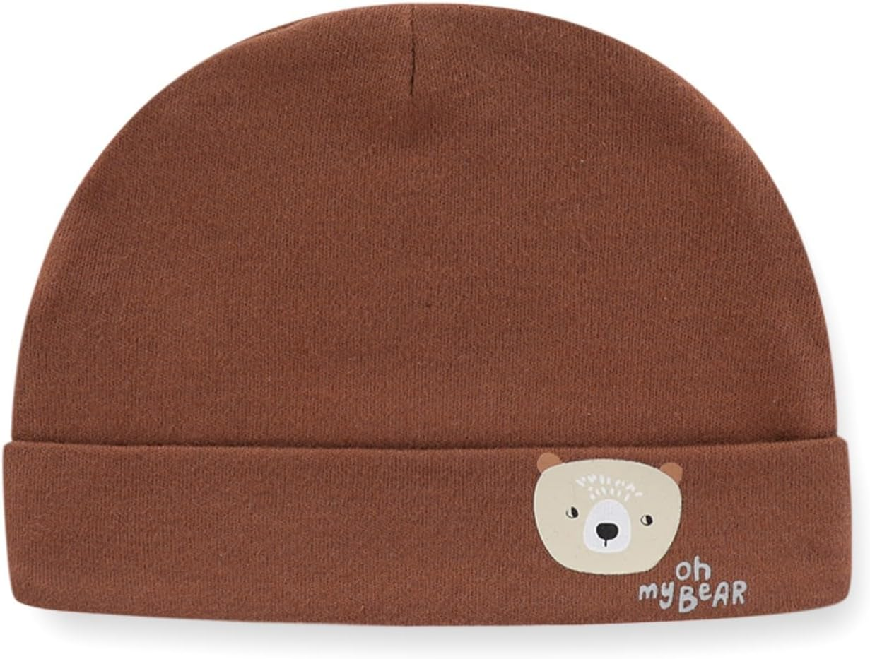 Unisex Boy Girl Baby Hats Mittens Socks 15 Pack Cotton Infant Caps Gloves Newborn Accessories Set image number 1