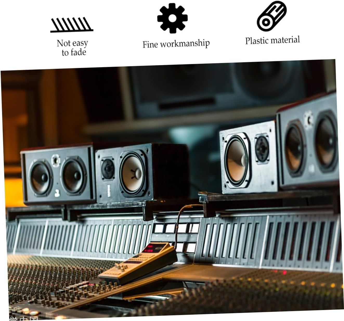 KOCKSHION 5 PCS Black Plastic Bass Reflex Tubes Speaker Port Replacement Accessories for Loudspeaker Bass Enhancement Stain-Resistant Air Outlet Pipes image number 5