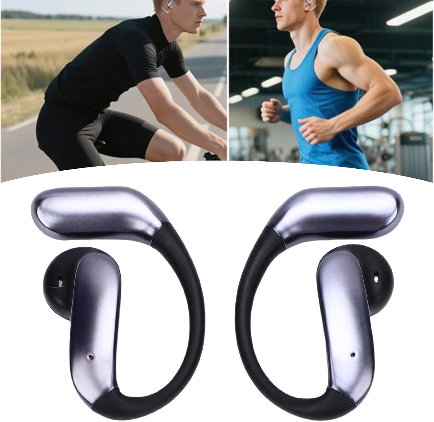 Jiawu AIR Translation Headphones, Noise Reducing Wireless Outdoor Headphones, Lossless for Music Calls, Outdoor Sports image number 2