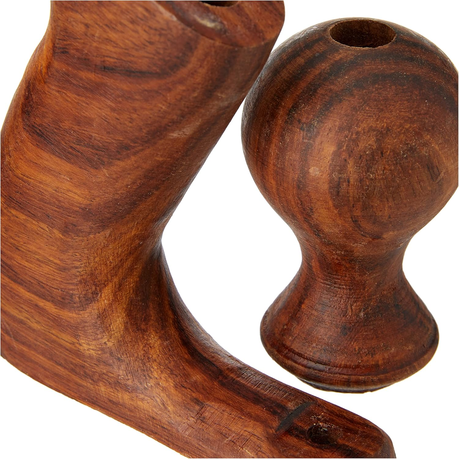 Faithfull FAIPLANE4HND No.4 Plane Front and Rear Handle and Screws, Brown