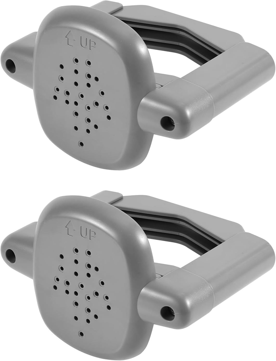 BOXOB 2Pcs Baby Gate Banister Adapter, No-Drill Mounting Accessories Universal Stairway Baby Gate Mounting Kit for round Square Railings image number 1