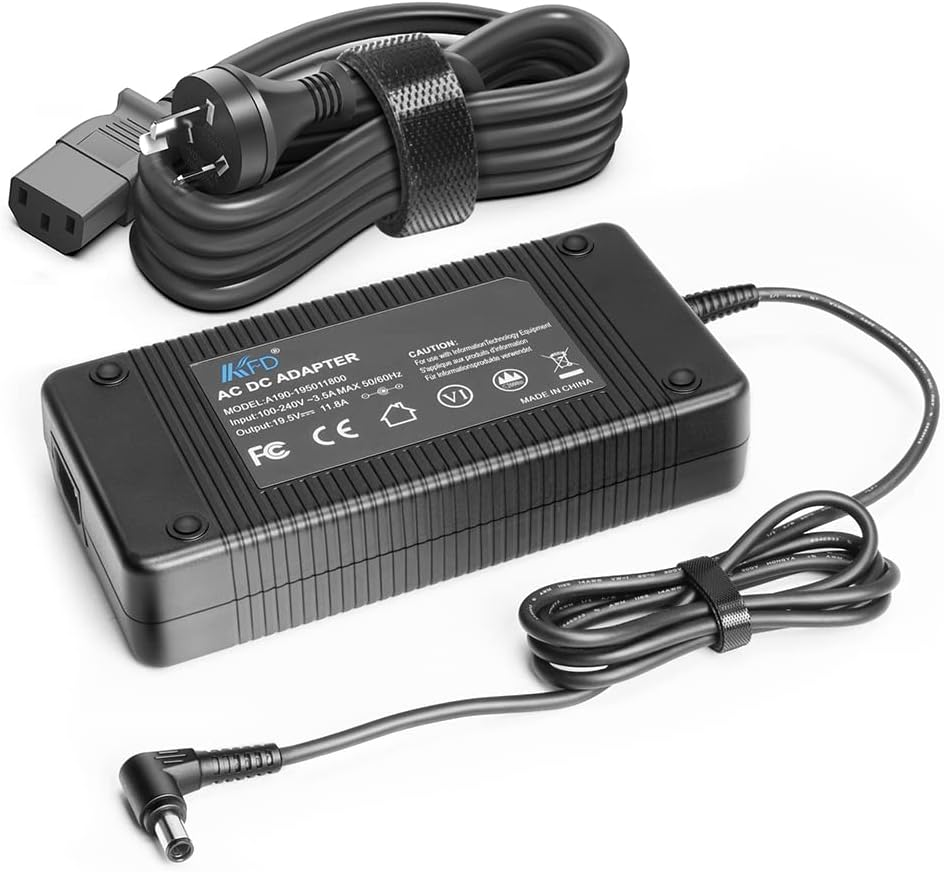 KFD 19.5V 11.8A 230W A17-230P1A Adapter for MSI GF65 GS65 GS75 GS40 GS60 GS70 GV62 GV72 GS65 GS63 GS63VR GT60 GT70 GL62M GL72M GE60 GE62 GE70 GE72 957-17G11P-101 Gaming Laptop Iceriver KSO KS0 Charger image number 3