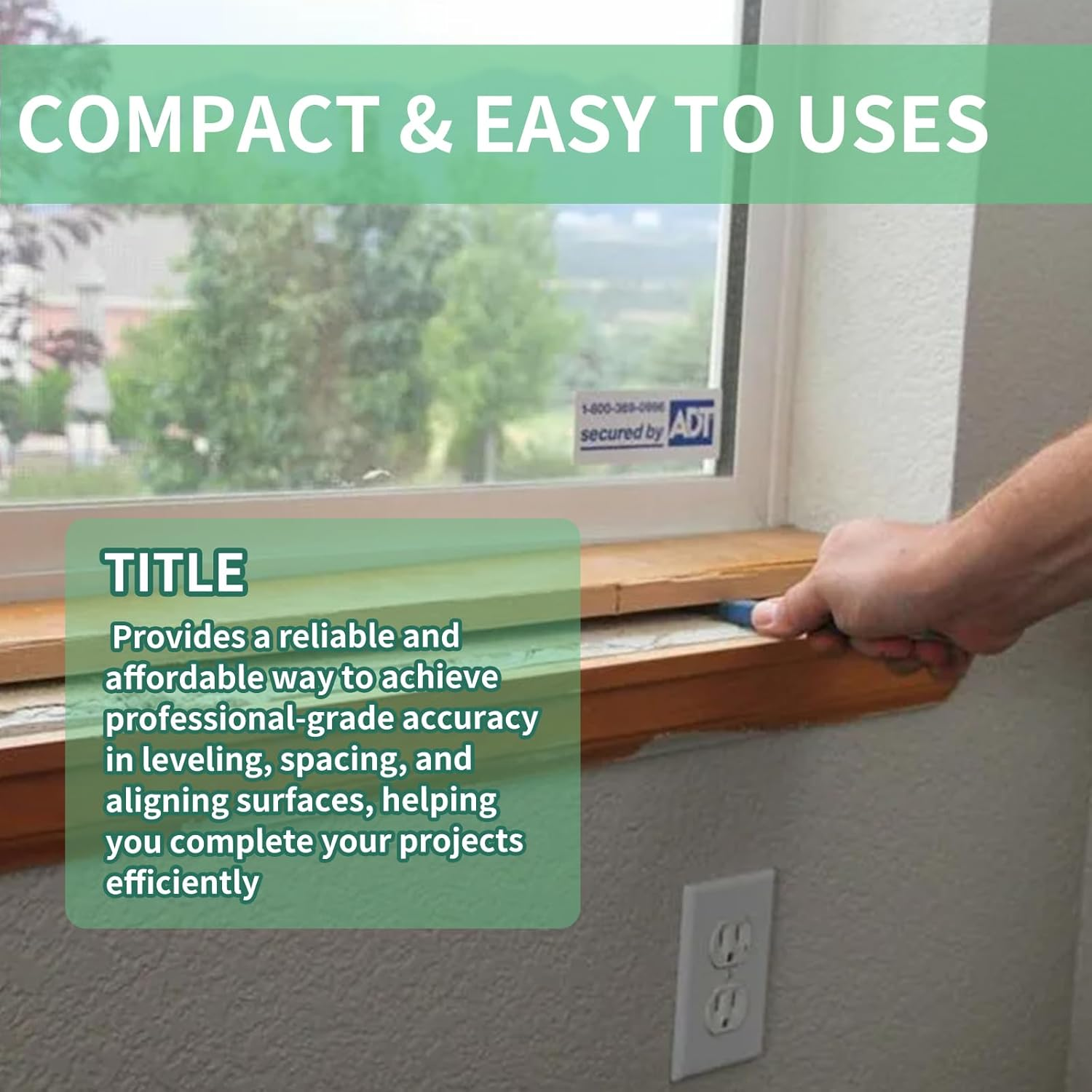 42 Pcs Shims Spacers Packers Plastic Packers, Mixed Pack 28Mm X 100Mm Flat Plastic Glazing Packers (1-6Mm) Shim Spacers for DIY, Home Improvement, Window image number 5