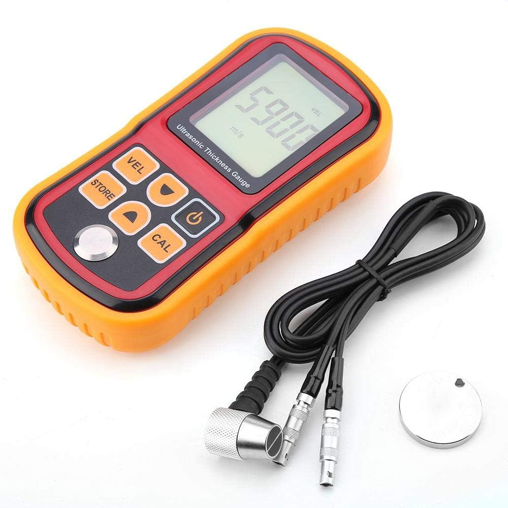 LCD Digital Ultrasonic Thickness GM100 High Precision 1.2-220Mm Steel Width Testing Monitor image number 3