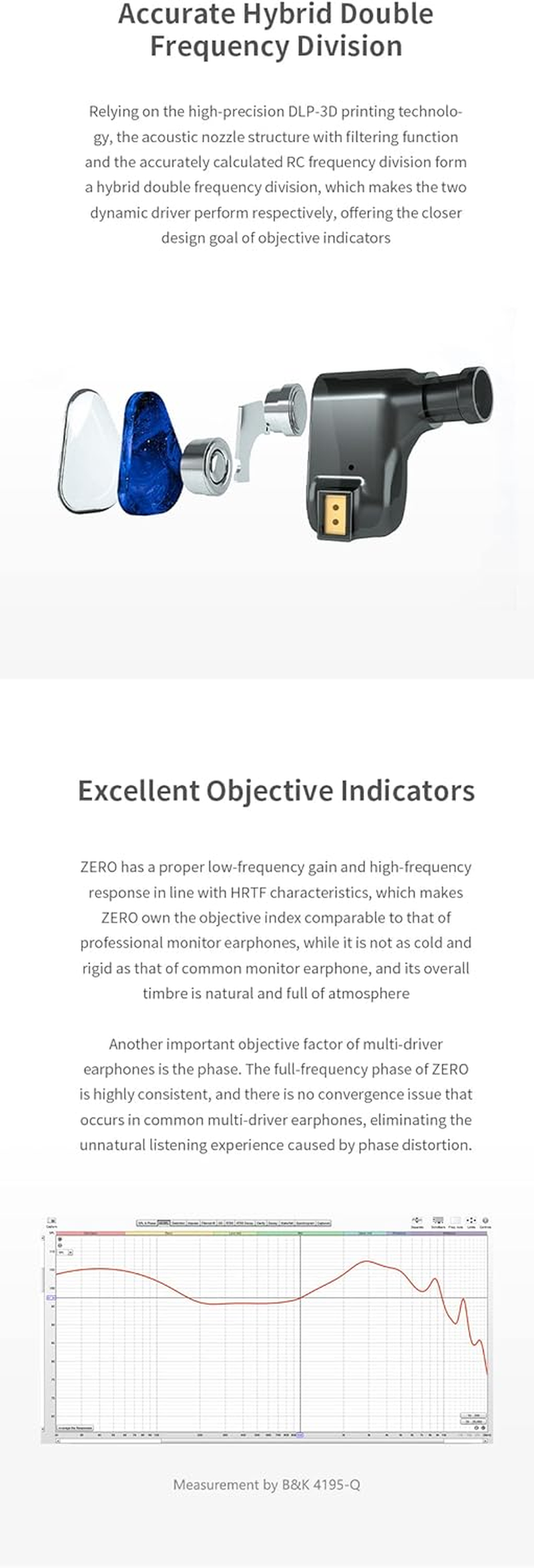 TRUTHEAR X Crinacle Zero Dual Dynamic Drivers In-Ear Headphone image number 3