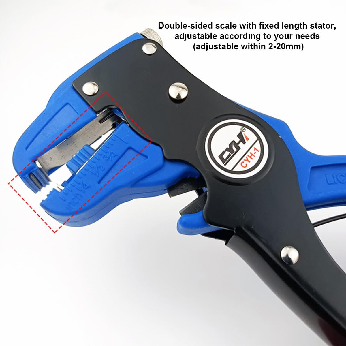 Vista 2-In-1 Automatic Wire Stripper, Self-Adjusting with Depth Stop, Electronic and Automotive Repair Tool image number 5