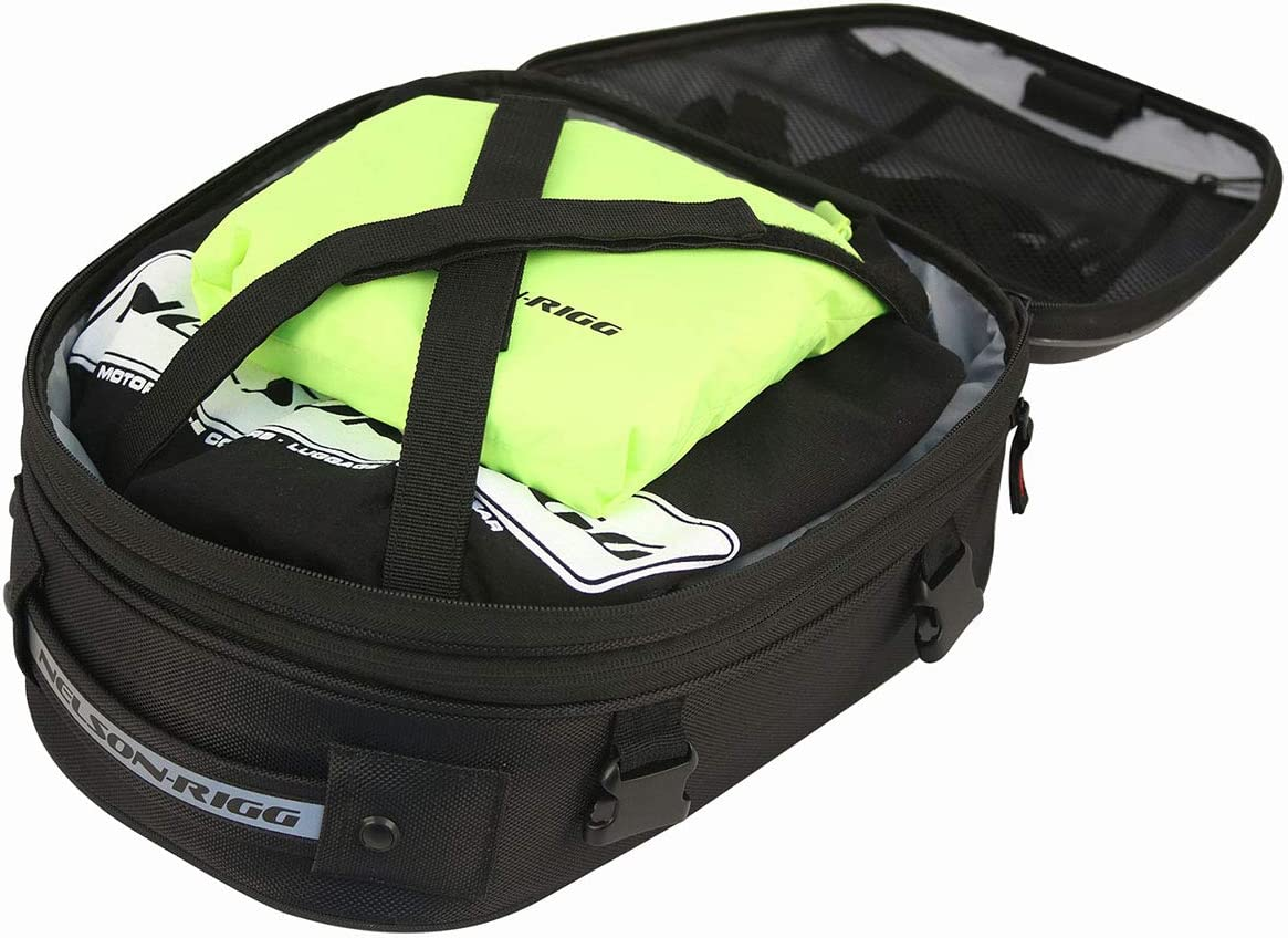 Nelson Rigg CL-1060-R Black Commuter Lite Motorcycle Tail Bag image number 1