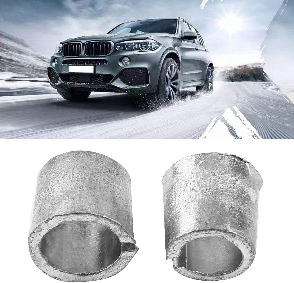 Joyzan Car Posts Sleeve, Anode Cathode Sleeve Terminal Cable End Repair Kit Battery Adaptor Sleeves Metal Auto Positive Converter Post Adaptors Negative Loose Cases Shims Kits for Boat Convert, Silver image number 3