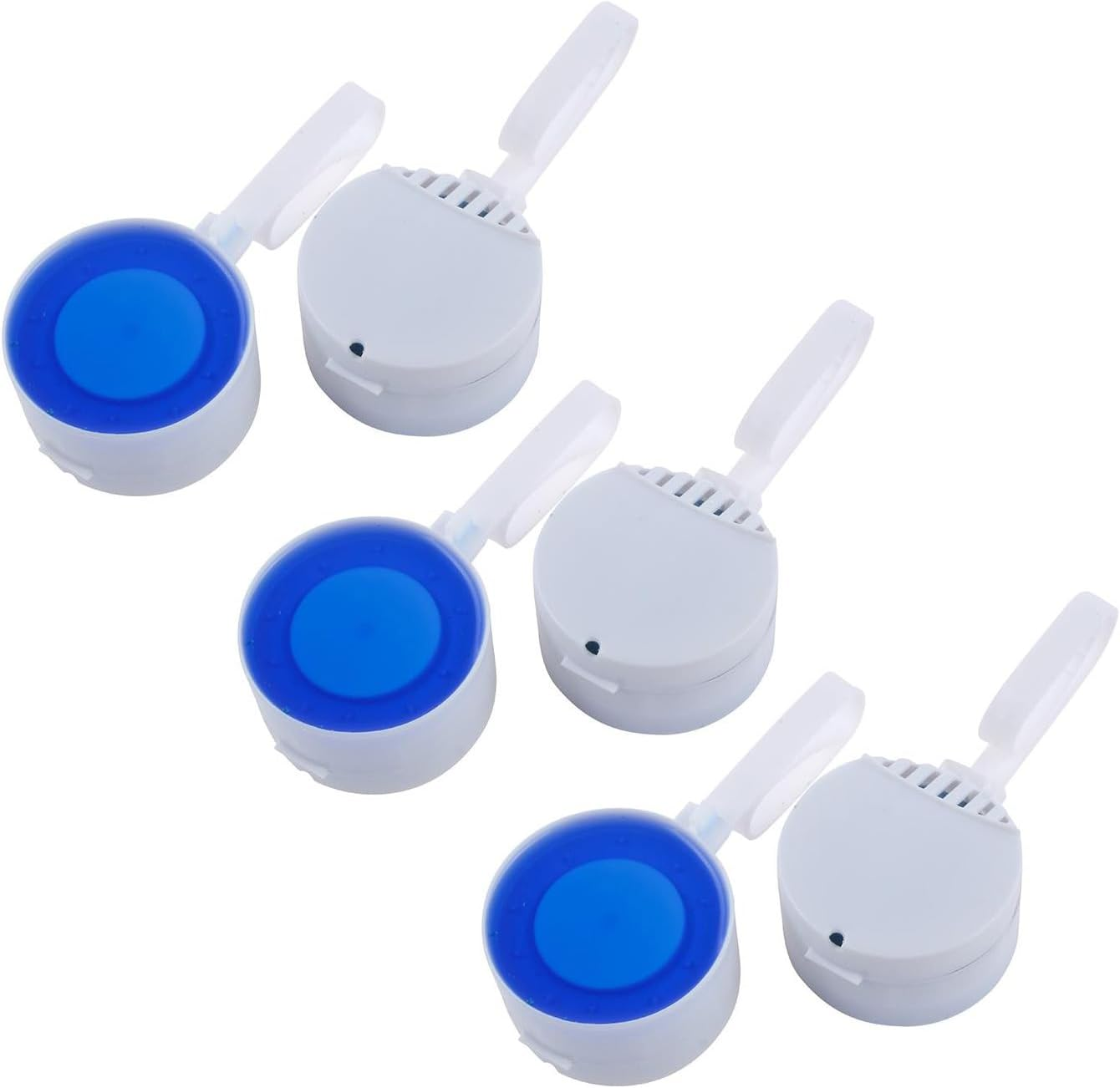 Leona Co Toilet Rim Block Freshener 2/4/6-Pack - Clip-On Deodorizer for Toilet Bowl | Long-Lasting 40 Flushes per Block | Bathroom Odor Eliminator | Easy-To-Use Toilet Cleaner (40G Each) (4)