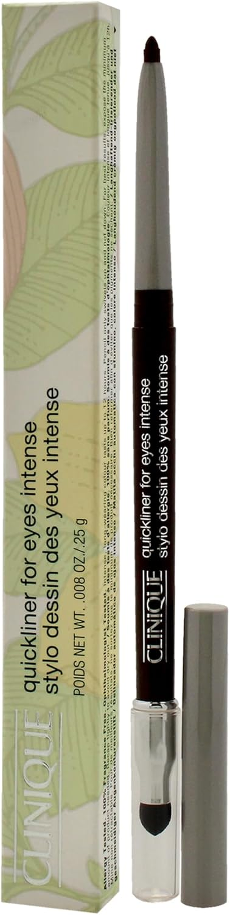 Clinique Quickliner for Eyes Intense - 03 Intense Chocolate by Clinique for Women - 0.01 Oz Eyeliner, 0.3 Milliliters