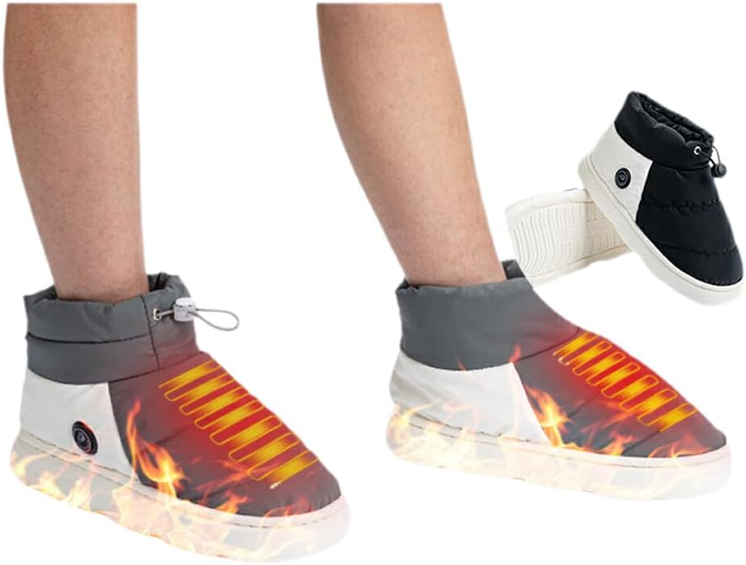 Men S Rechargeable Heated Shoes Stay Warm and All Winter Long Heated Shoes for Men Rechargeable Heated Slippers