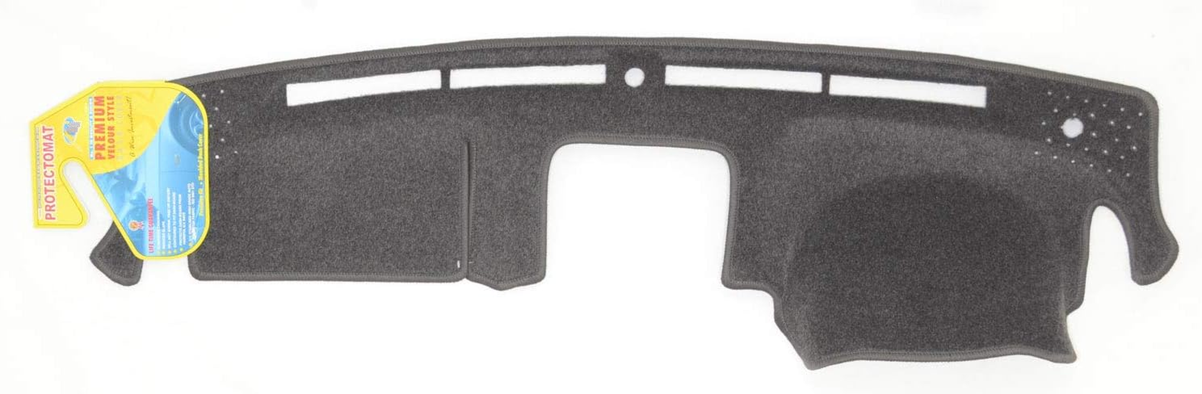 Protectomat Dash Mat Dark Grey-Holden Colorado Rg Dx Model Coin Tray in Middle 2012-