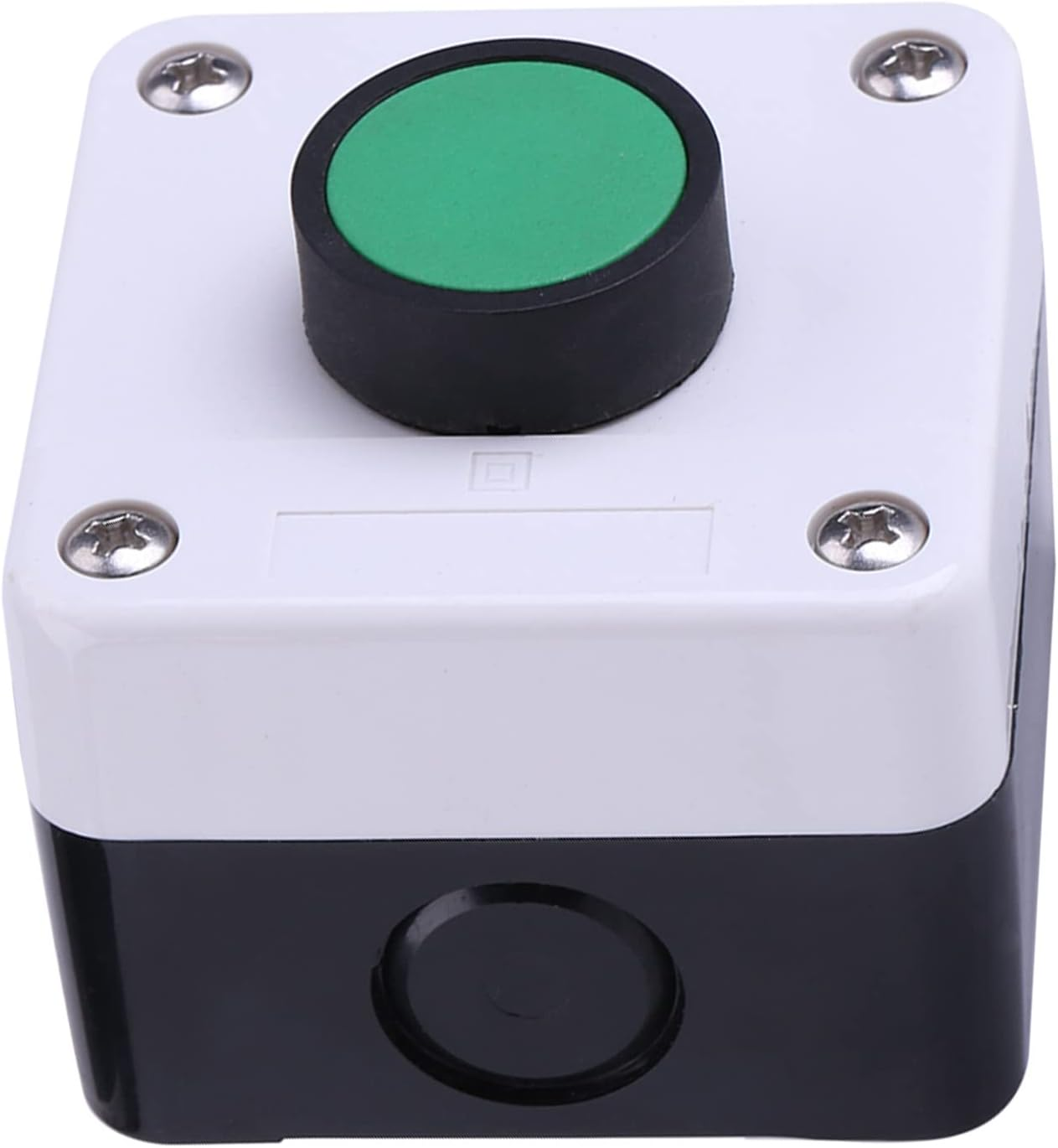 Button Switch Box - One Button Control Box IP54 Weatherproof Green Push Button Exit Button Automatic Gate Opener image number 2