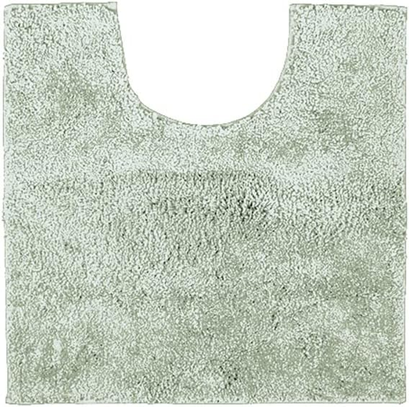 Bambury Microplush Contour Bath Mat, Sage, 50X50 Cm