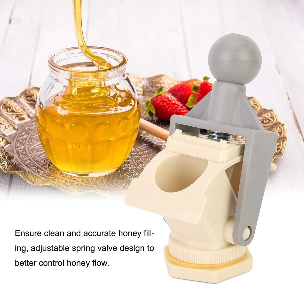 Bee Honey Tap Gate Valve Accessory Extractor Equipment Honey Gate Valve Beekeeping Tool Plastic Tap Honey Extractor Accessary for Beekeeper image number 1