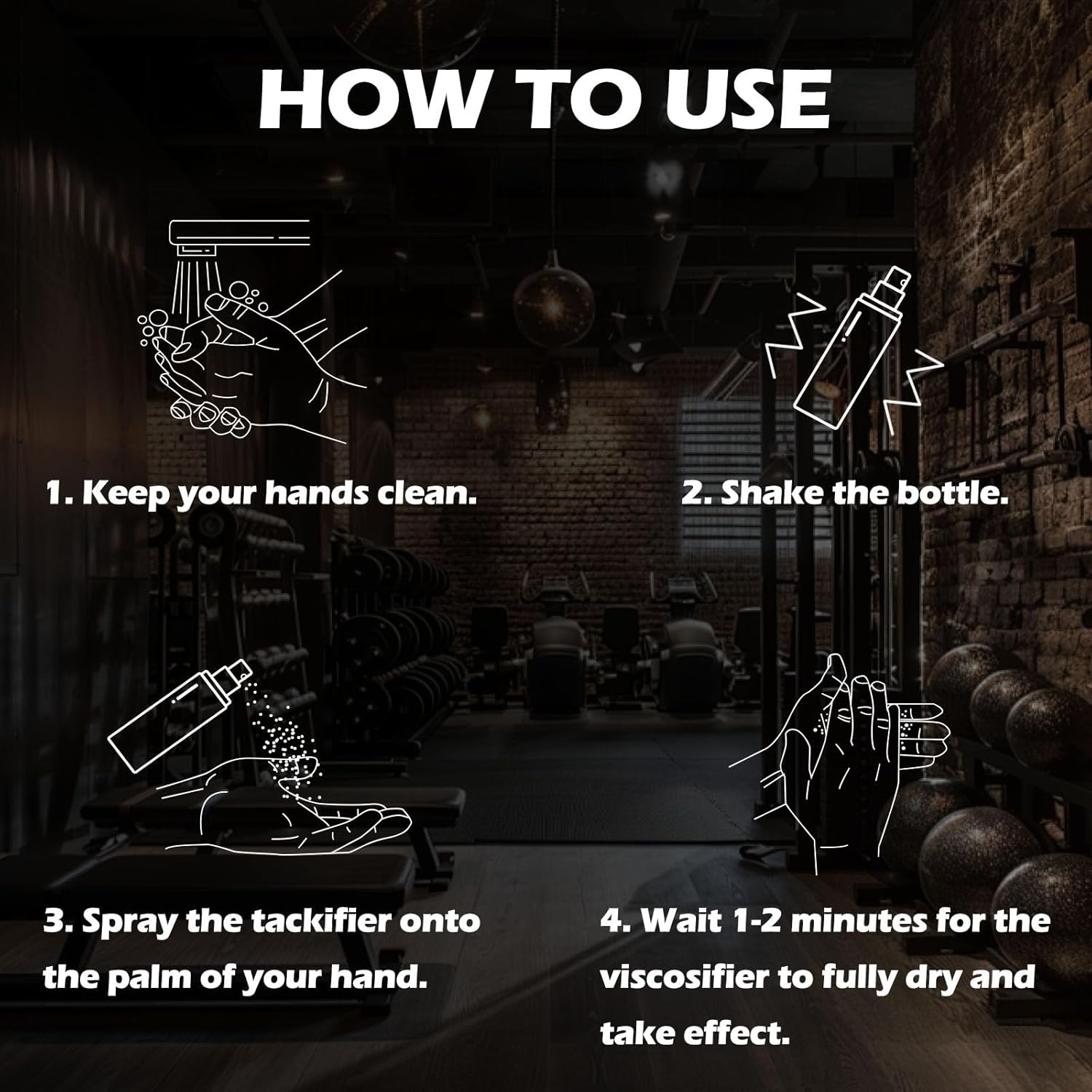 INNOVAYOU Grip Spray 100Ml, Basketball Grip Spray Improve Palm Strength and Stickiness, Multipurpose Suitable Training for Beginner image number 1