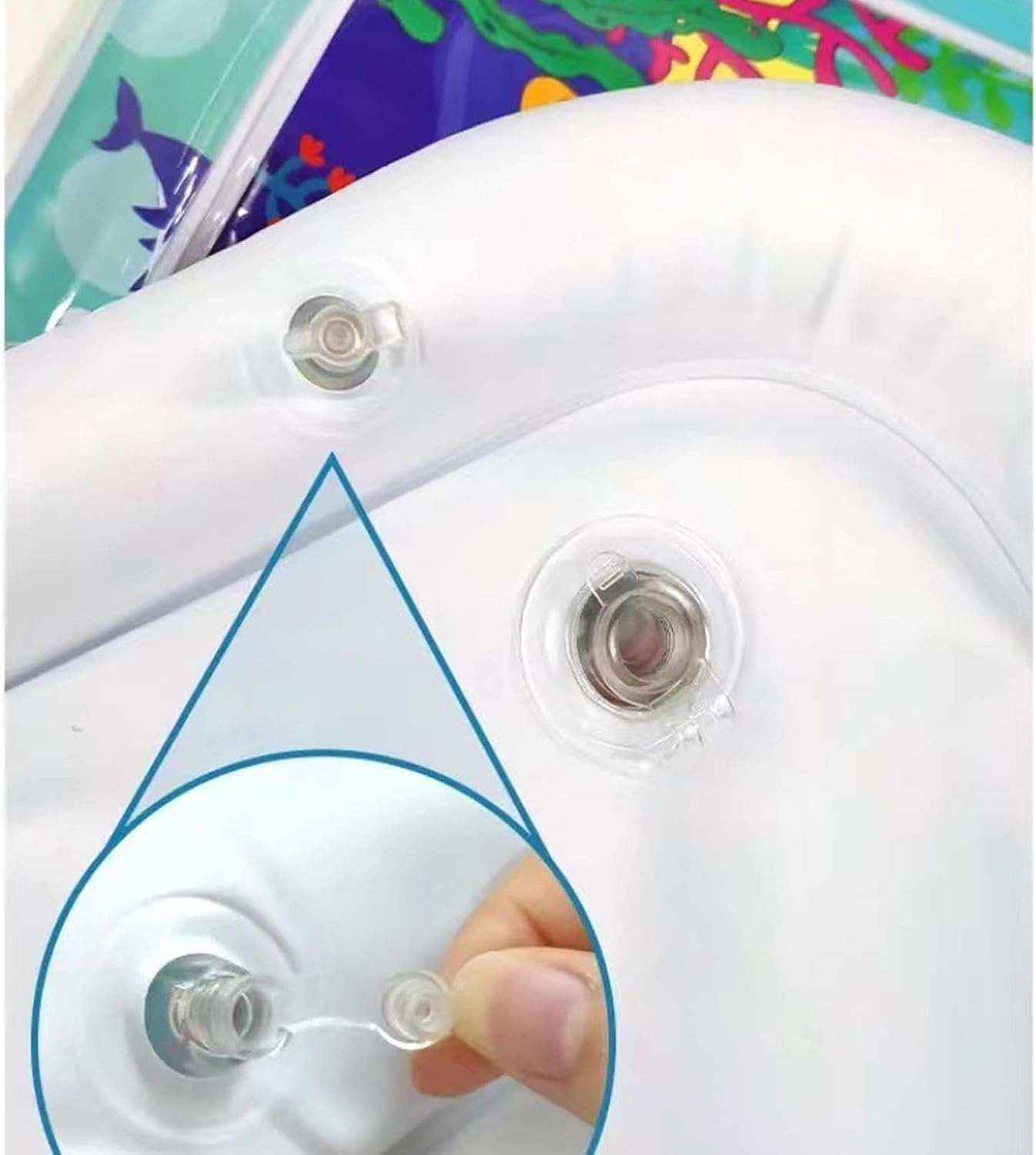 Sensor Water Play Mat, Sensor Water Playmat, Water Sensor Play Mat for Cats, Dogs, Water Mat, Sensory Toy, Summer Water Play Mat for Children, Interactive Cat Toy (A) - A image number 4