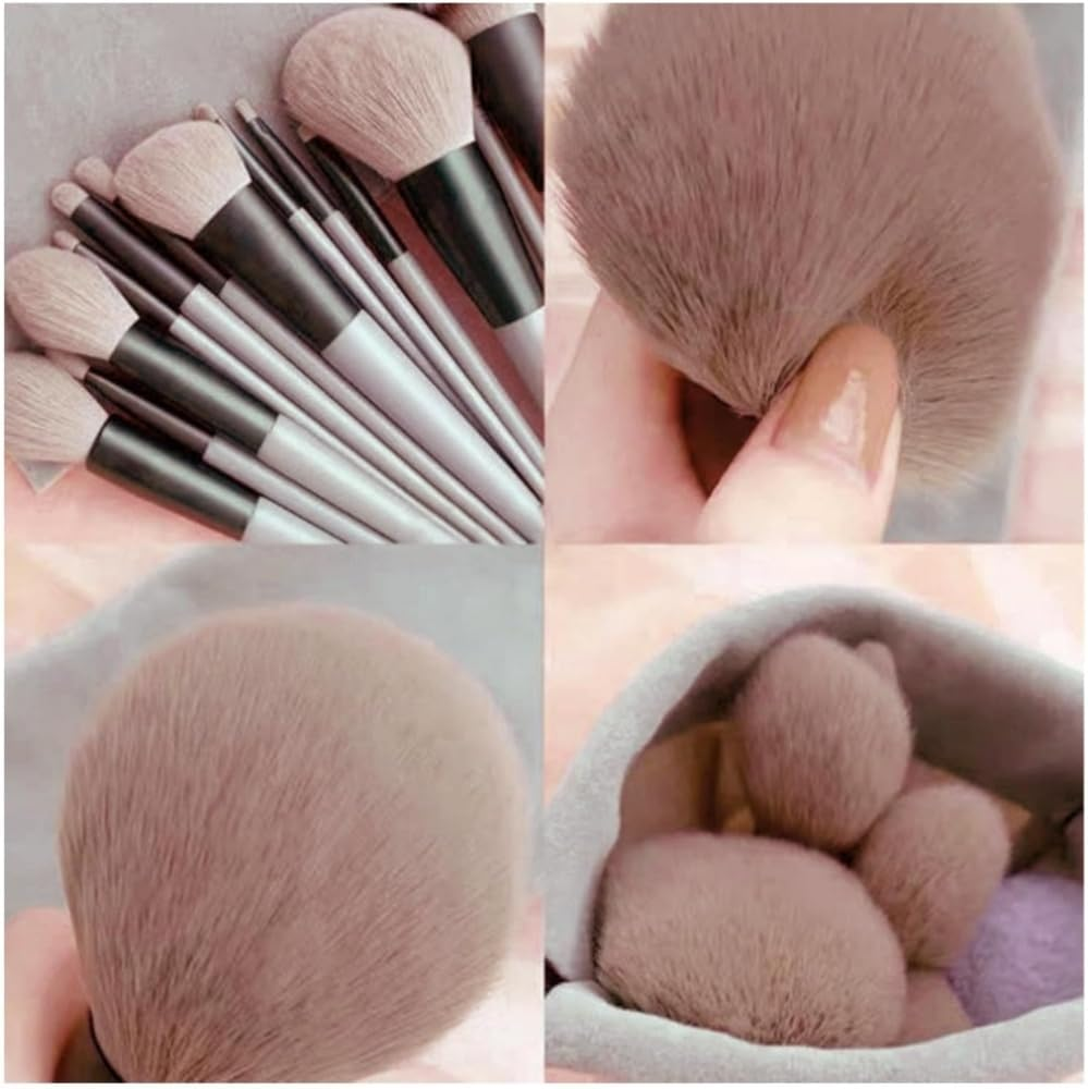 Makeup Brushes Set Professional - 26X Soft Synthetic Bristles Makeup Brush Kit - Face Brush Set Diversity Makeup Brushes for Beginners Professional Face Cheek Eye(Blue,Pink) image number 3