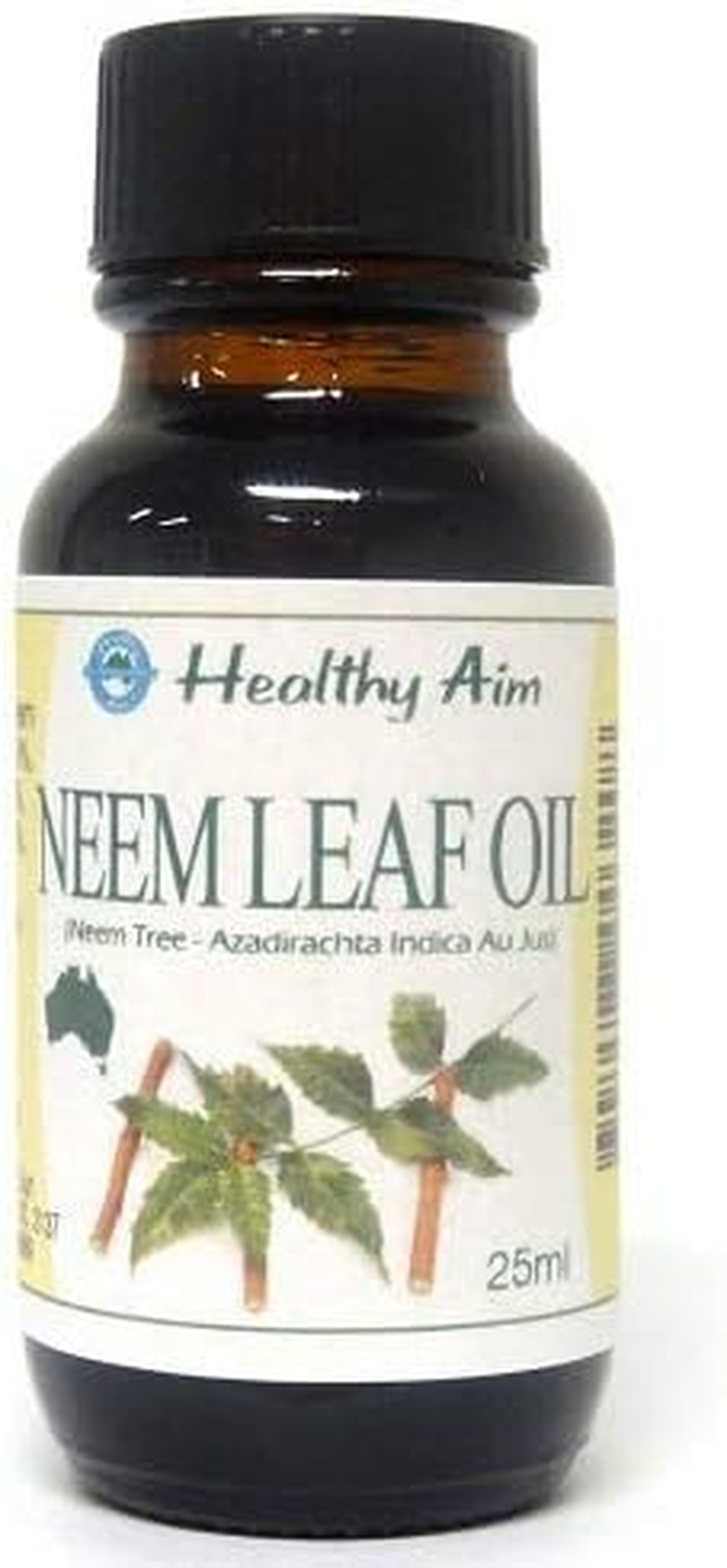 Australian Neem Leaf Oil 25Ml Cold Pressed Vitamin E, Skin Moisturiser