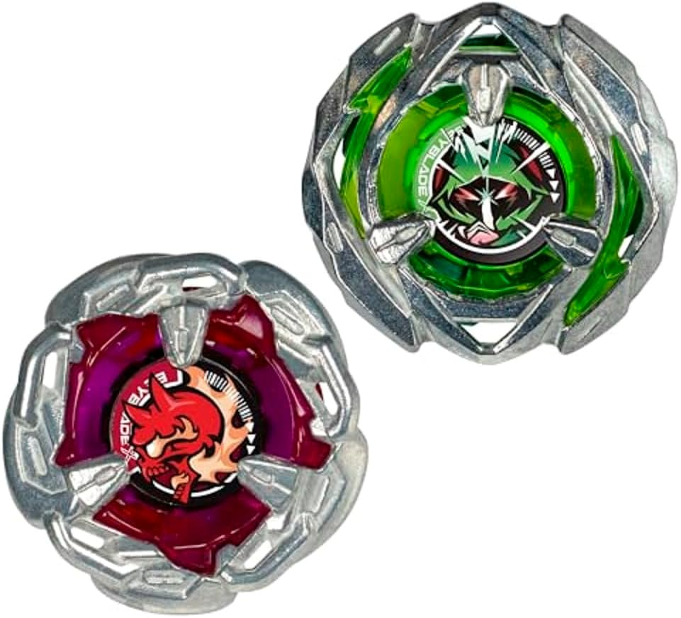 Beyblade X Chain Incendio 5-60HT and Arrow Wizard 4-60N Spinning Top Dual Pack image number 3