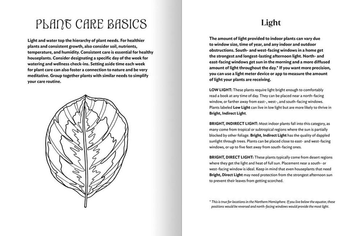 The Happy Houseplant Coloring Book: 50 Plants to Color and Care For: an Indoor Gardening Coloring Book image number 1