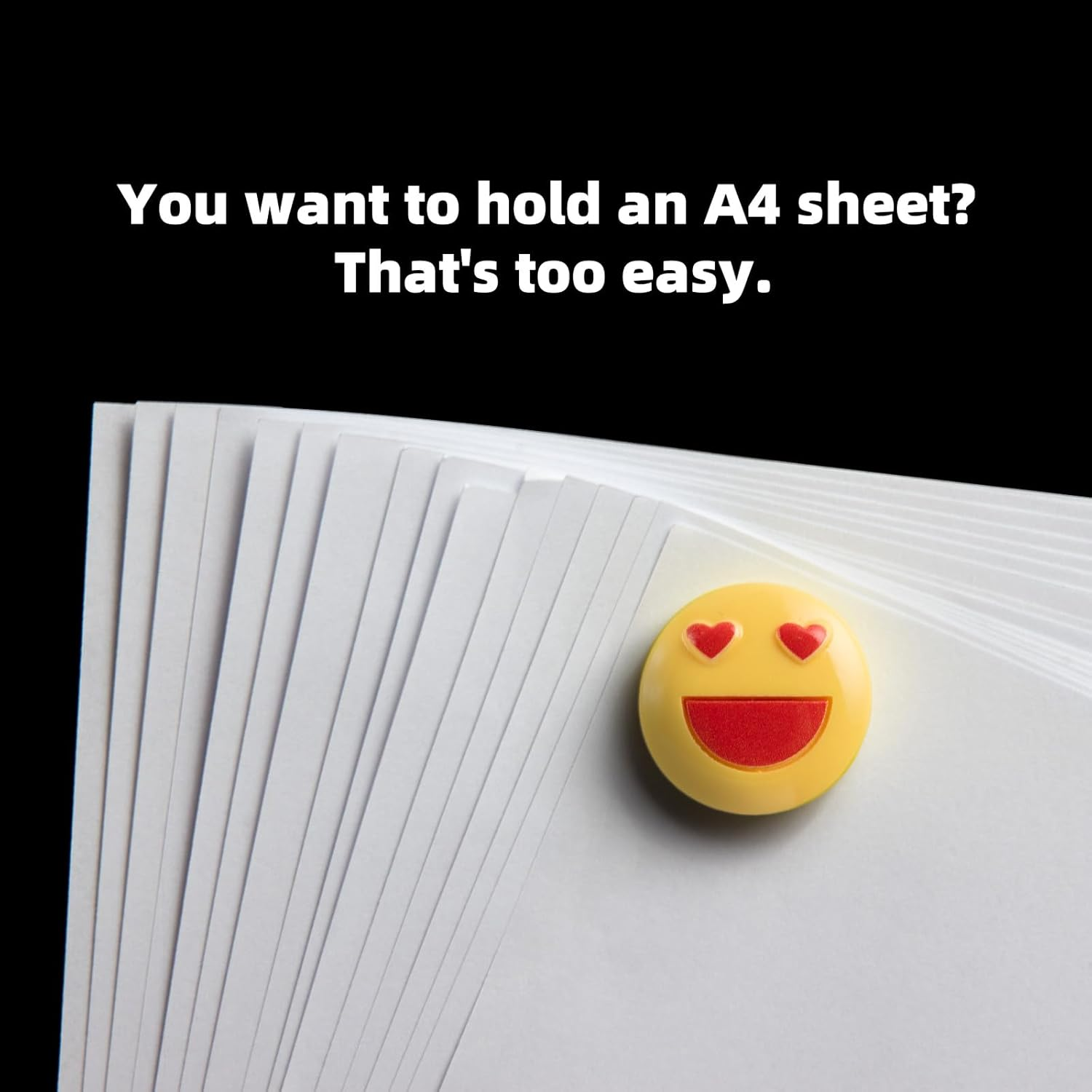 SUNURS 16 or 9-Pack 3D Emoji Fridge Magnets - Vibrant Resin Expressions with Strong Neodymium Magnets, Smooth Finish & Flat Back Design image number 3