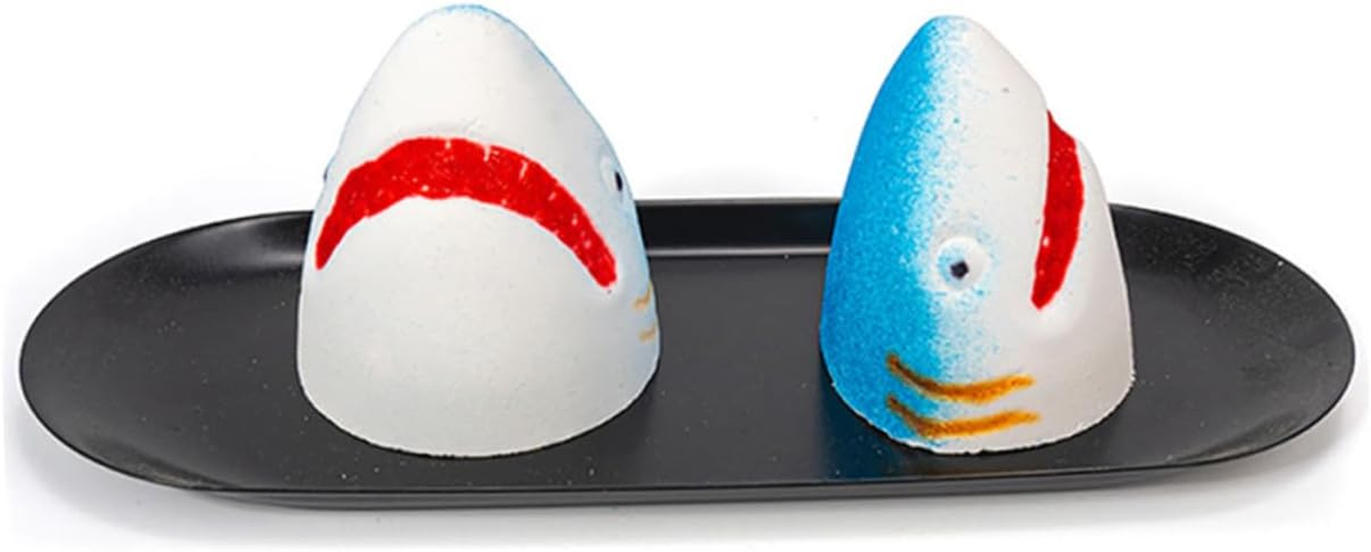 COLLBATH 3Pcs Shark Bath Salt Bomb Bathing Bomb Natural Sea -Friendly Fragrance for Relaxation image number 1