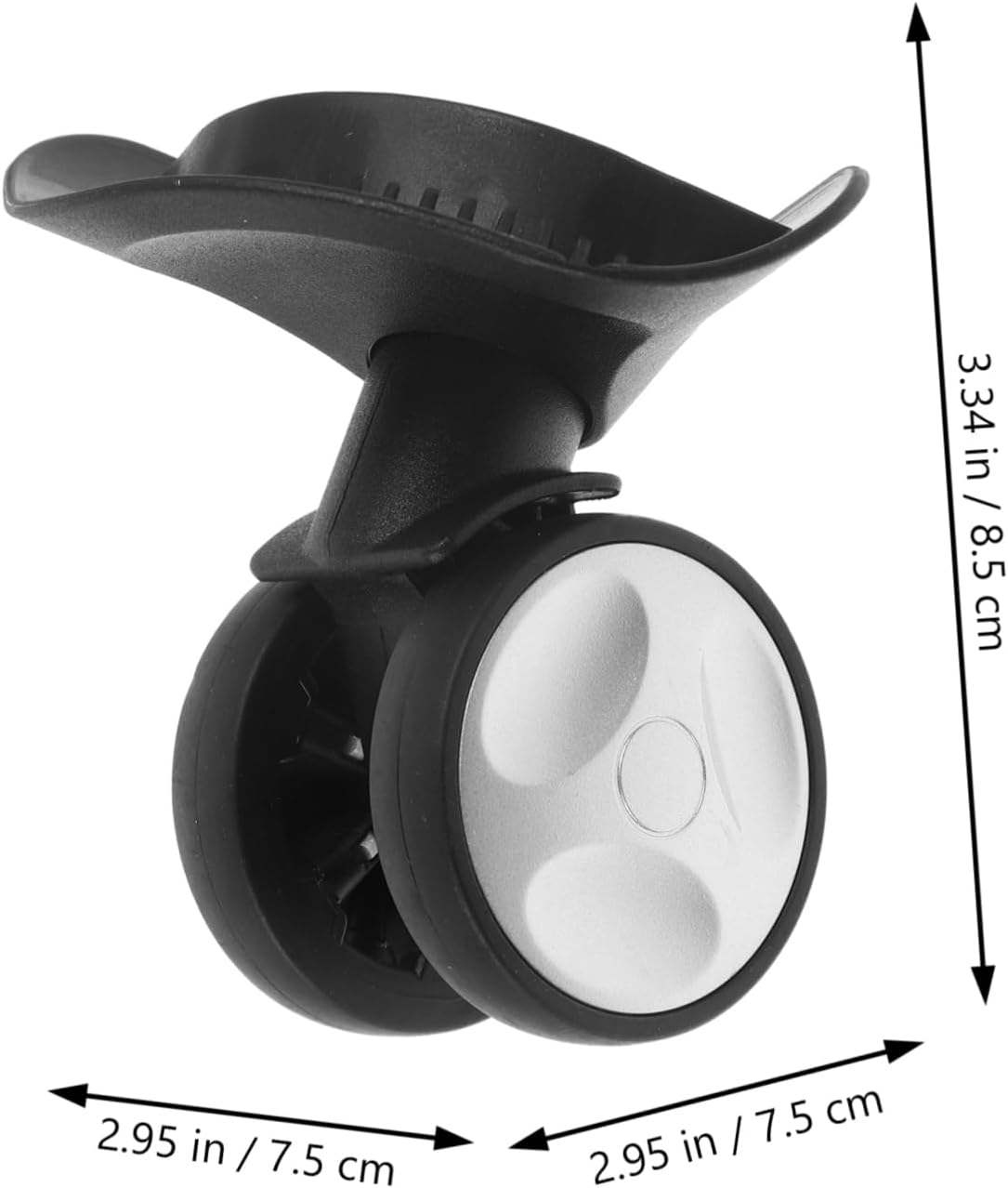 TOVINANNA Luggage Wheel Replacement Swivel Wheels for Suitcase Travel Repair Luggage Accessories image number 1