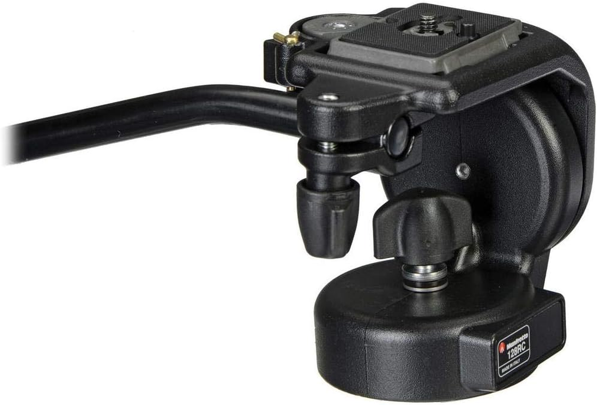 Manfrotto 128RC Micro Fluid Head with 200PL 14 RC2 Rapid Connector Plate