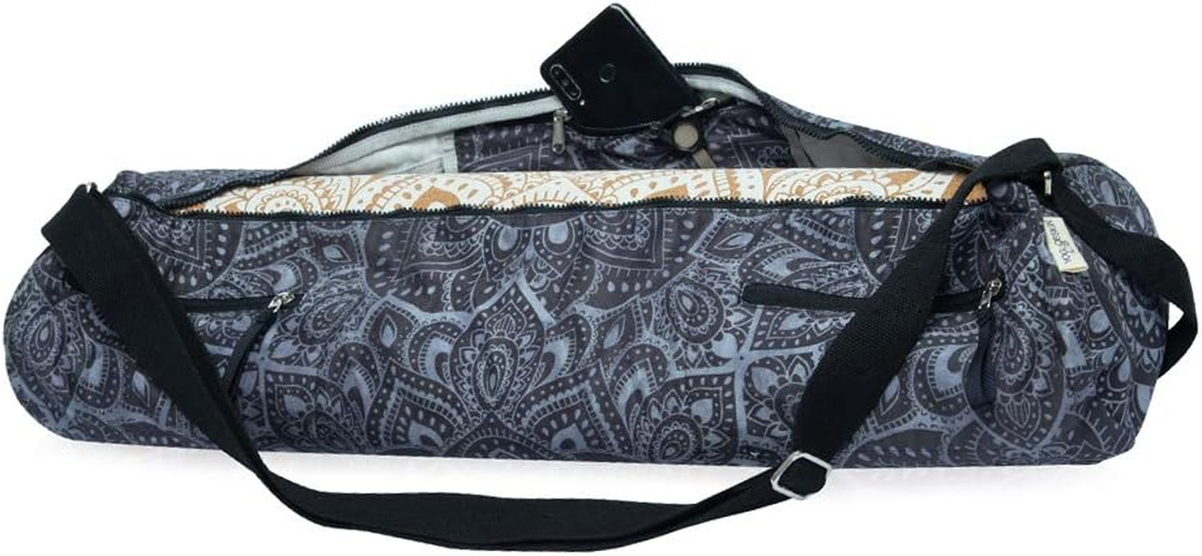 YOGA DESIGN LAB | the Yoga Mat Bag | Premium, All-In-One, Lightweight, Multi Pockets, Extra Durable | Designed in Bali | the Travel Yoga Bag That Fits Your Mat & Your Life! - Tribeca Sand, image number 3