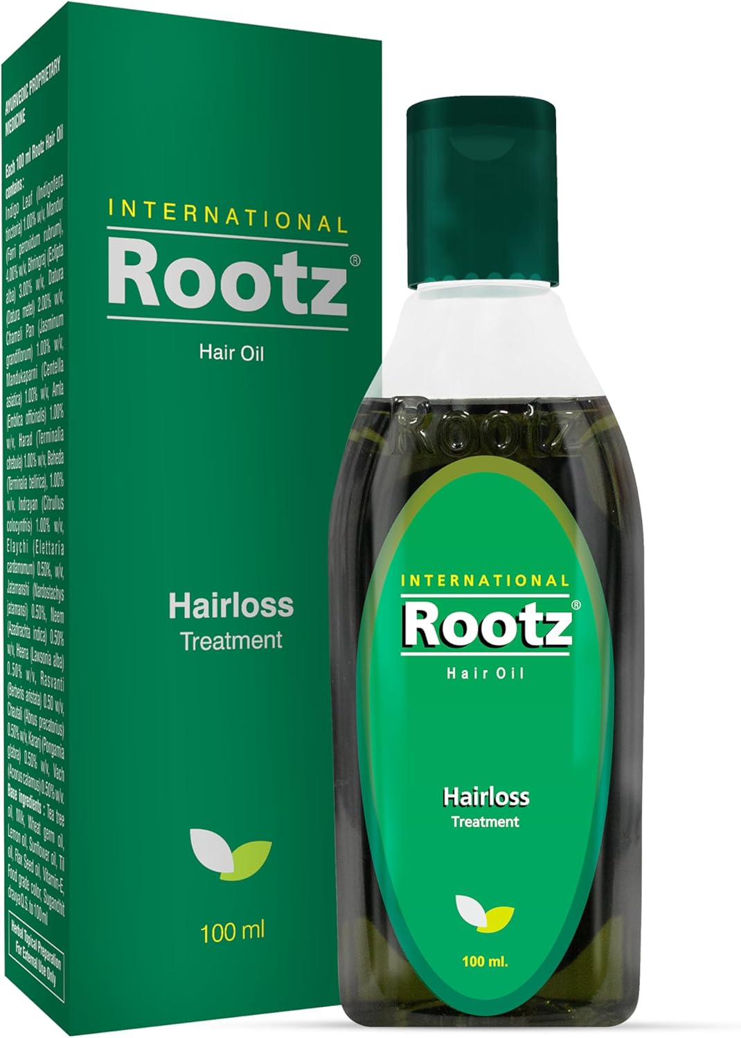 APPLE THERAPEUTICS Rootz Hair Oil (100 Ml) | Dermatologist Recommended Natural Hair Growth Oil Anti-Hair Fall & Hair Vitality | Made by Kshir Pak Vidhi for Hair Fall image number 2