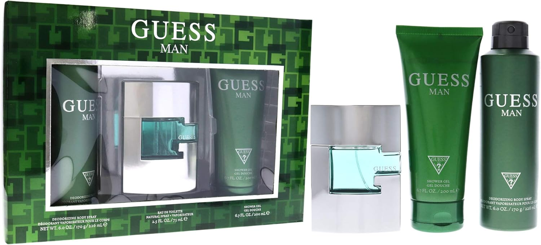 Guess Man Gift Set (2006), 3 Count image number 1