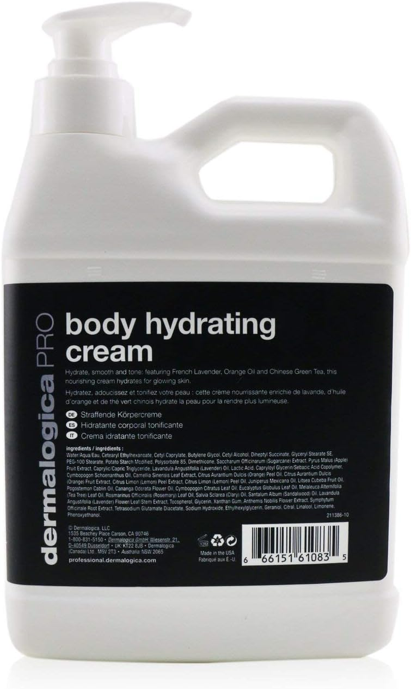 Dermalogica Body Therapy Body Hydrating Cream PRO (Salon Size) 946Ml