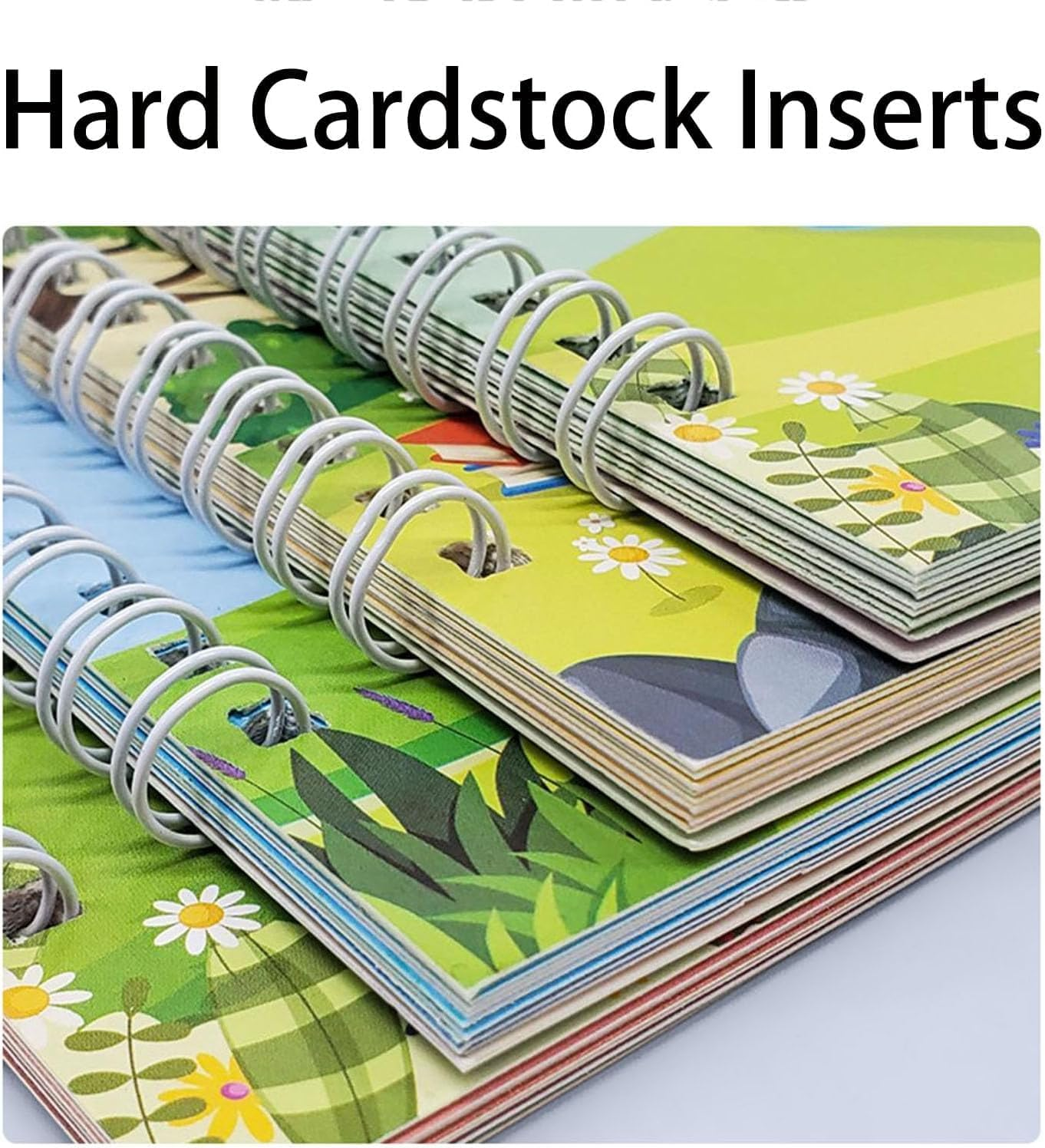 4 Pack Large Grooved Writing Book Set, Betterjonny Reusable Handwriting Book Practice, Tracing Alphabet, Numbers, Math and Drawing for Age 3-6 (4 Books & 4 Pens & 6 Aid Pen Grips & 40 Pen Refills) image number 6