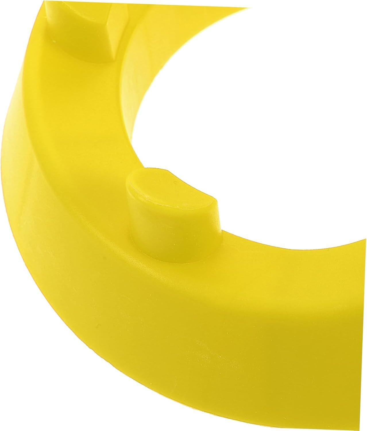 Ksngtixe 2PCS Soccer Ball Holder Stand, Durable Football/Basketball/Rugby Display Rack, Space-Saving Sports Equipment Organizer for Youth & Adults (Yellow) image number 3