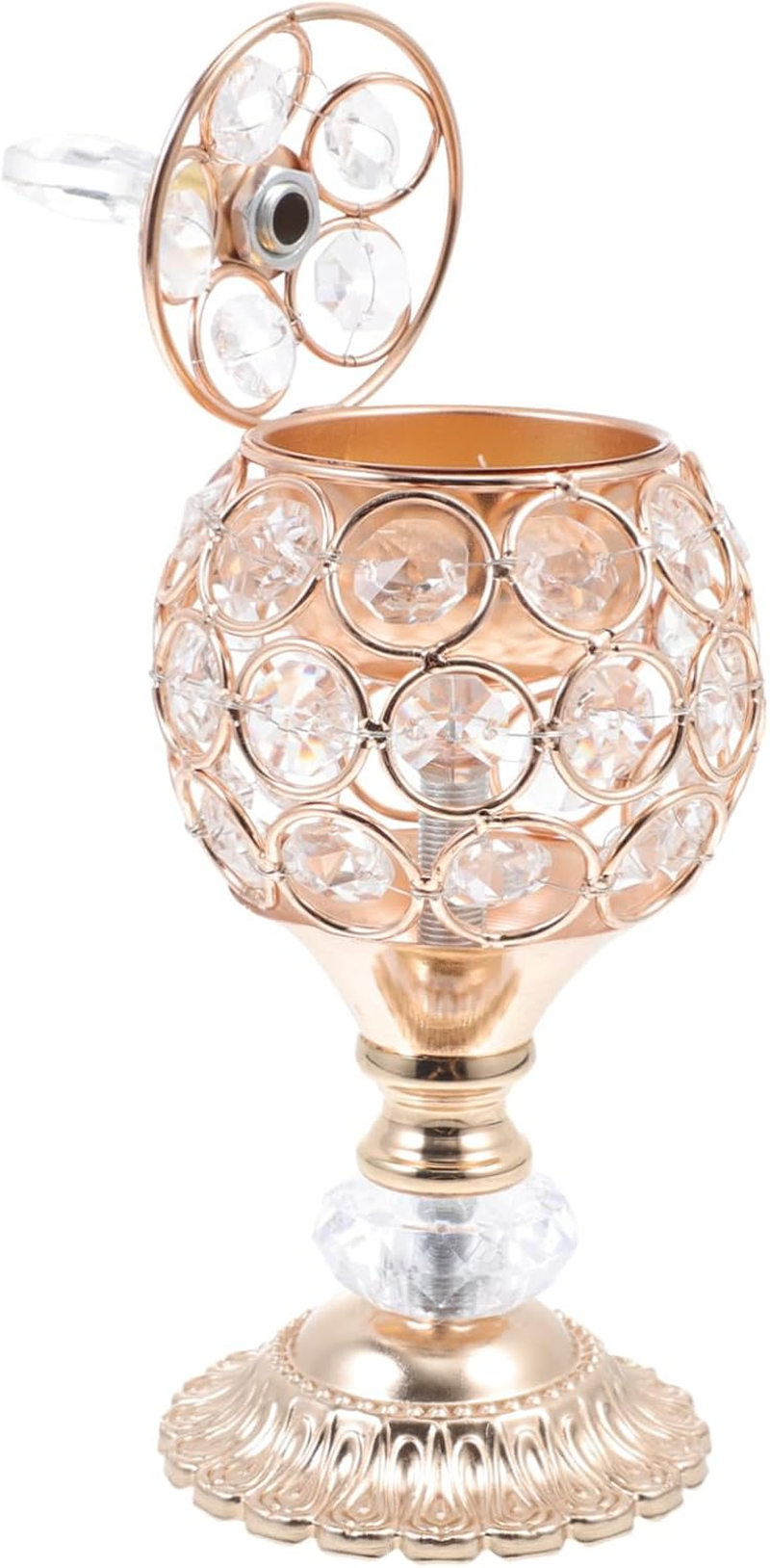 Metal Censer Decorative Incense Burning Base for Home Use Creative Incense Holder Desktop Design for Home Decor and Cones image number 6