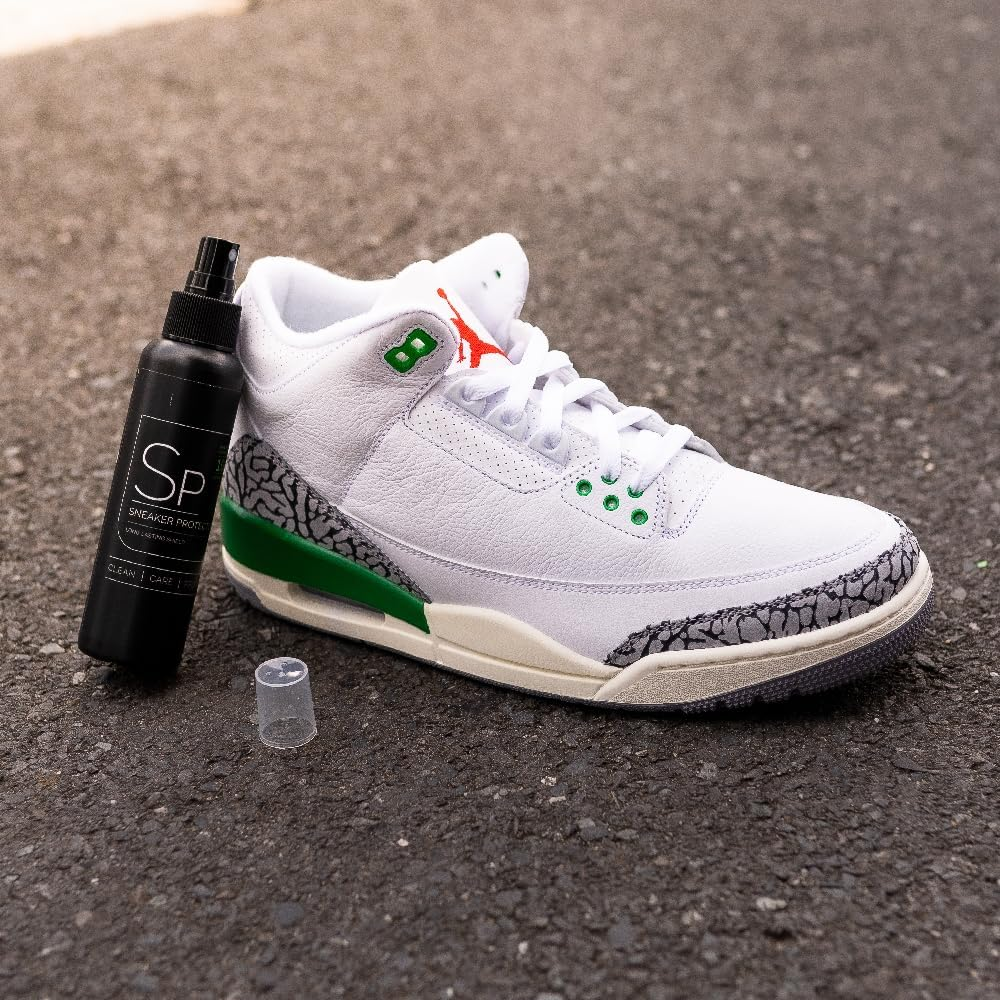 Sneaker LAB Shoe Protector Spray - Perfect for Suede, Leather & Various Other Materials - 1.7 & 4.2 Fl Oz Bottles