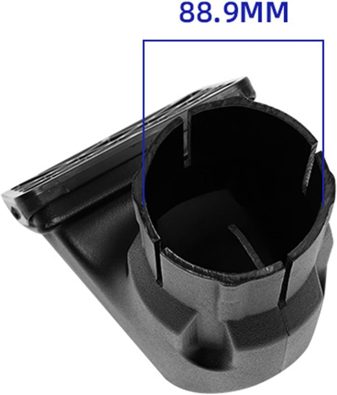 Generic Air Intake Inlet Universal Car Snorkel Head Automotive Engine Accessory Replacement Car Mudding Snorkel Head Head, 3.50Inch image number 4