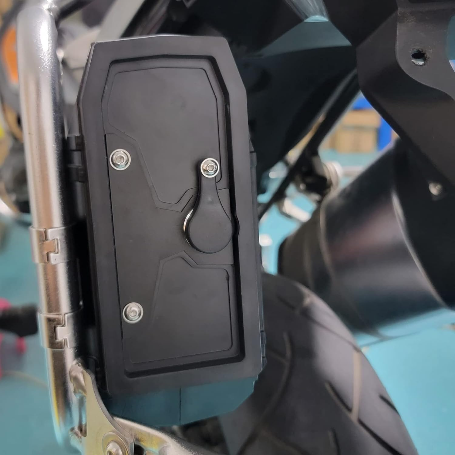 ZHINIAN Motorcycle Side Tool Box Left Side Bracket Box Replacement for R1250GS R1200GS LC & Adventure F750 F850 2002 2008 2018 2019