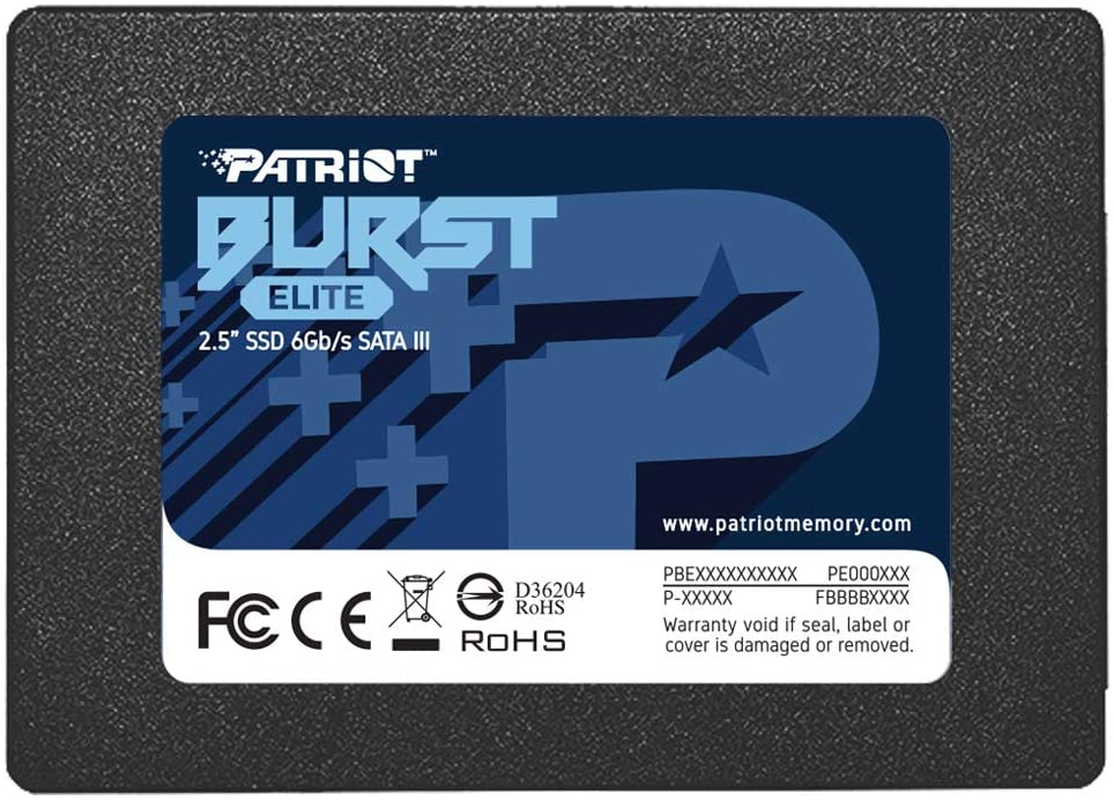 Patriot Burst Elite SATA 3 120GB SSD 2.5" Solid State Drive