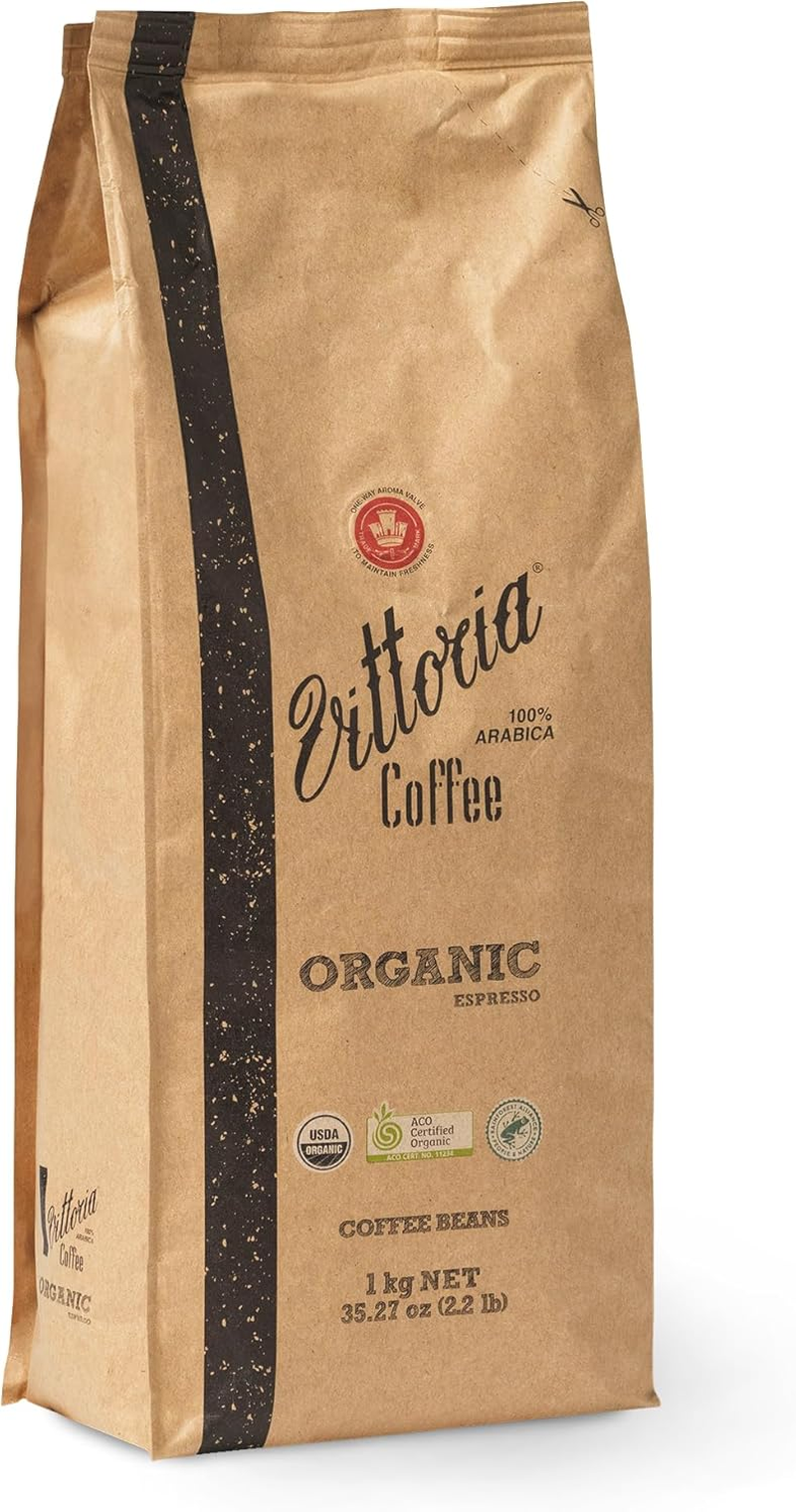Vittoria Organic Coffee Beans 1 Kg image number 1