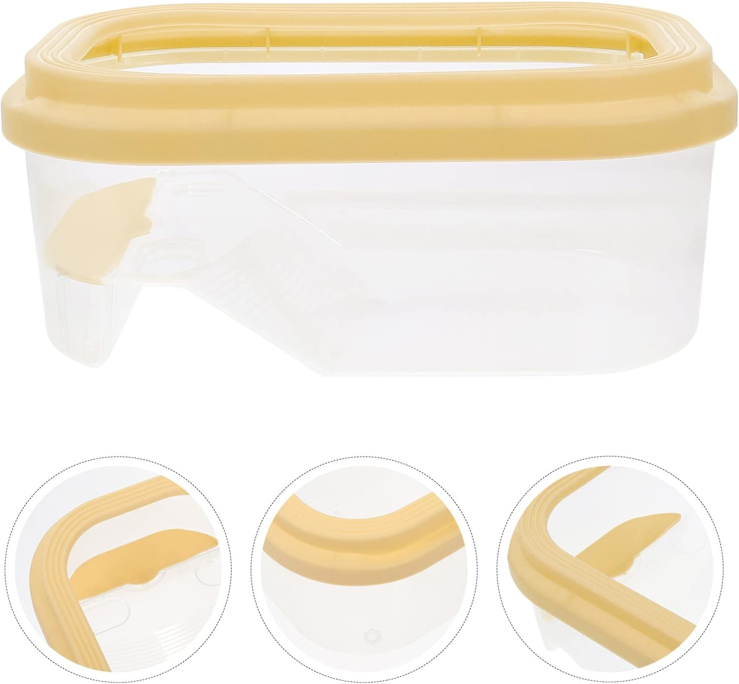 SUPVOX Turtle Breeding Container Basking Platform Multi-Use Indoor Turtle Tank for Tortoise Fish and Small Aquatic Pets Durable and Versatile Habitat Climbing Ramp and Feeding Area For image number 4