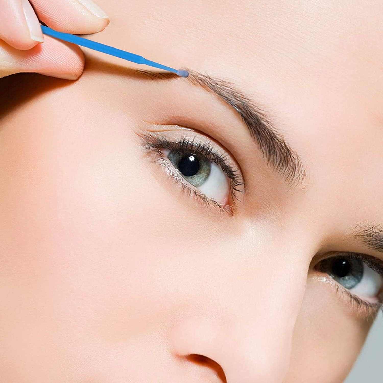 500 PCS Disposable Micro Applicators Brush in 5 Colors, Eyelash Extension Individual Applicators Mascara Brush for Make up and Clean and Compatible and Personal Care image number 2