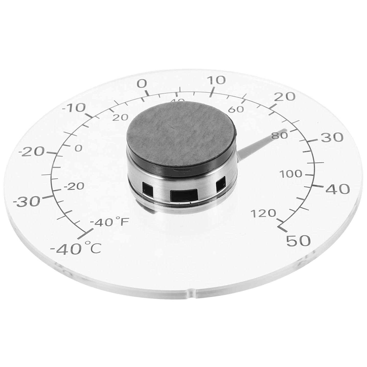 Abaodam Window Thermometer Indoor Outdoor Accurate Temperature Gauge for Home Bedroom Kitchen Multi-Purpose Household Temperature Monitor Glass Surface image number 4