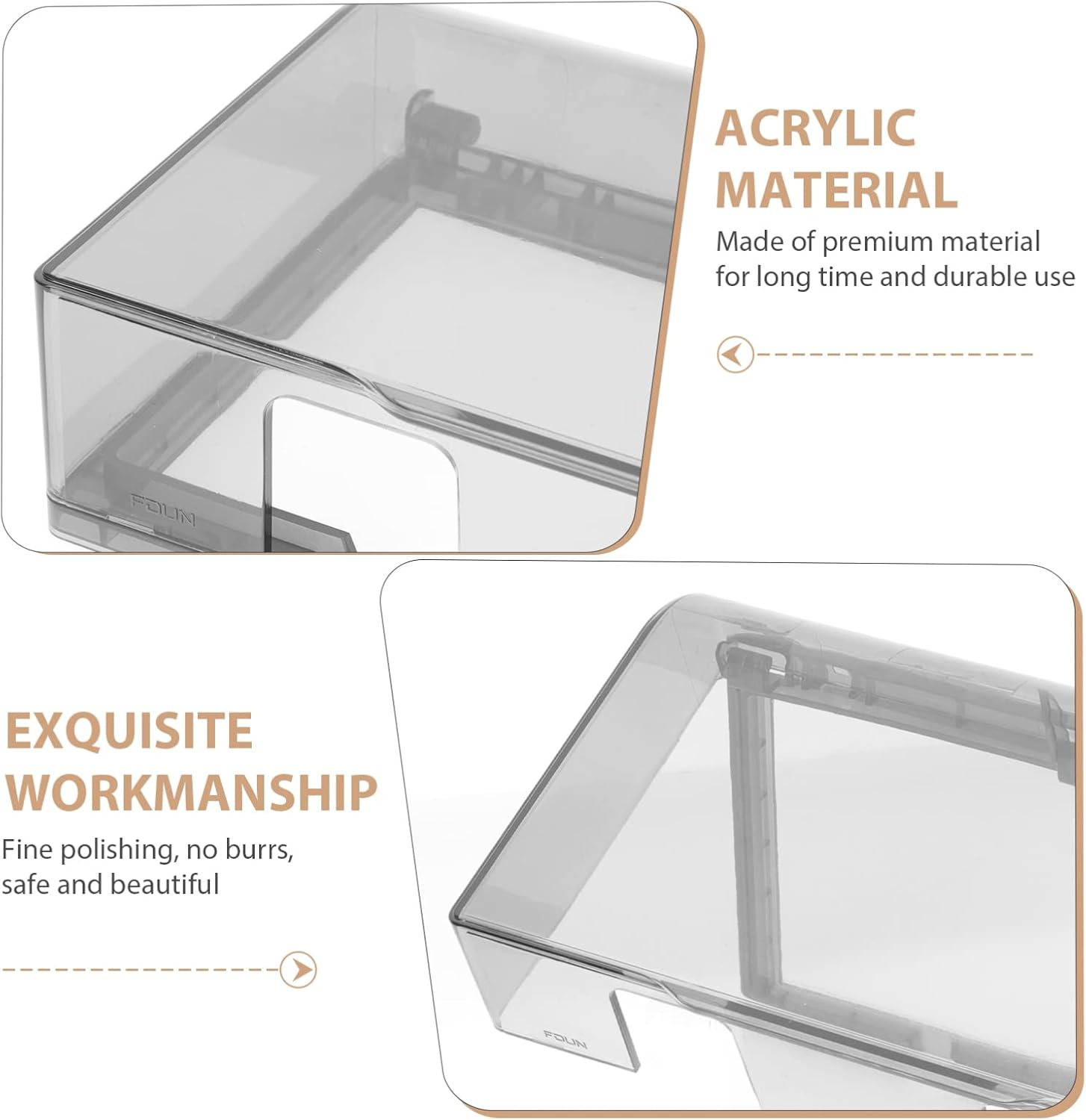 CLISPEED 2Pcs Light Switch Protector Wall Outlets Cover Electrical Outlet Covers Two Gang Receptacle Protector Outlet Plug Covers Led Outlet Cover Double Mouth Cover Baby Socket Acrylic image number 4