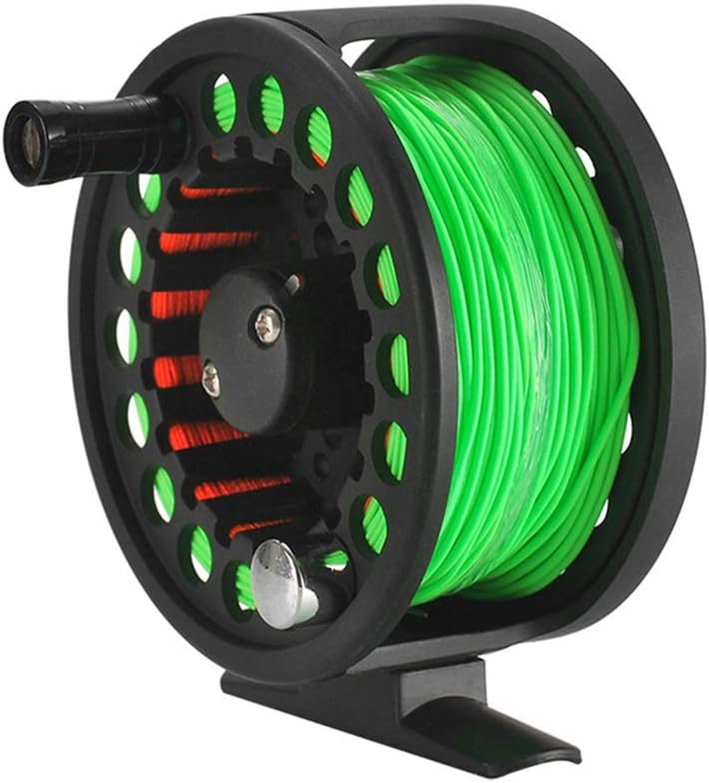 2+1BB Large Arbor Fly Fishing Reel Lightweight CNC Machined Aluminum Alloy Fly Fishing Reel with Line image number 3