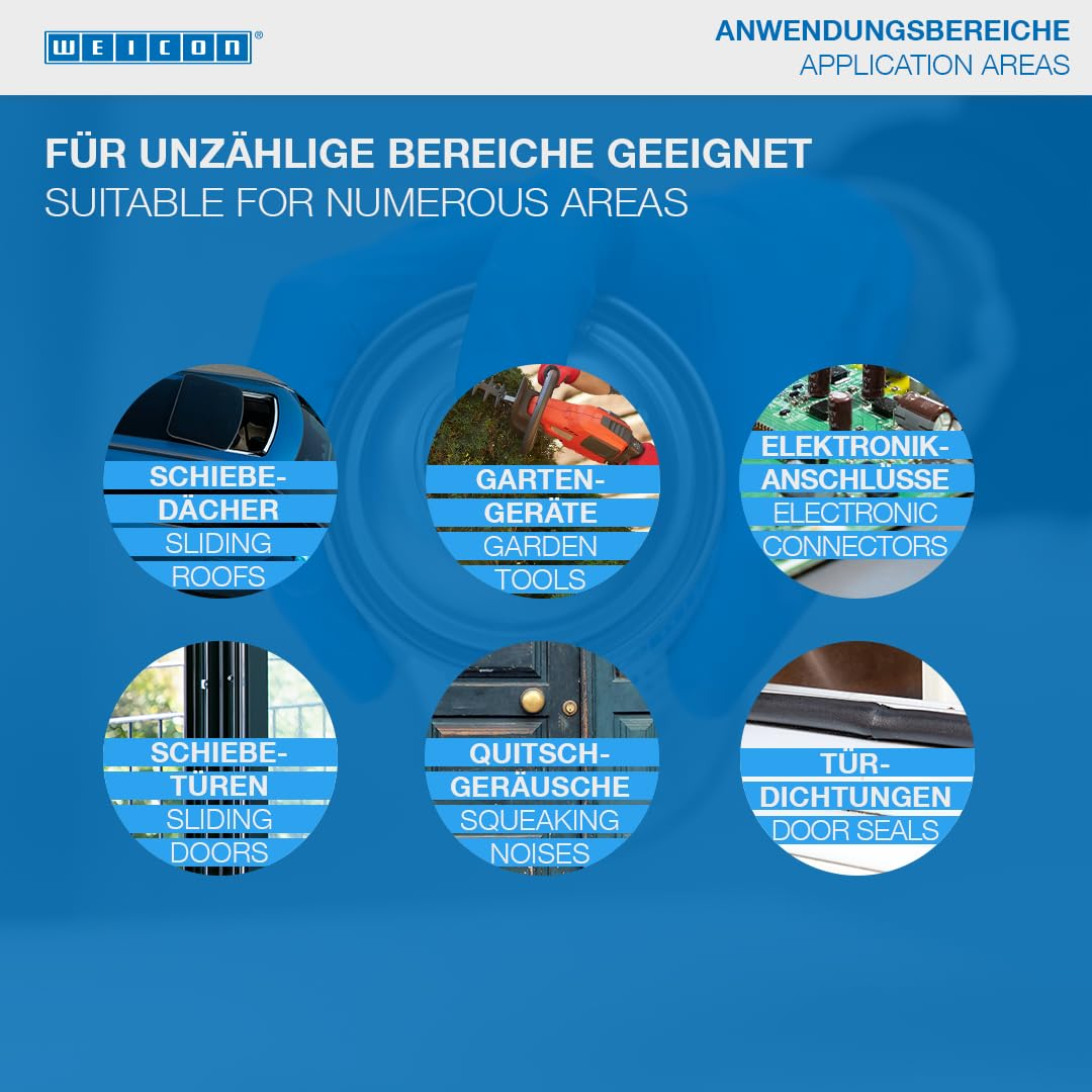 WEICON Silicone-Spray | 400 Ml | Lubricant, Separating, Protective and Care Product image number 5