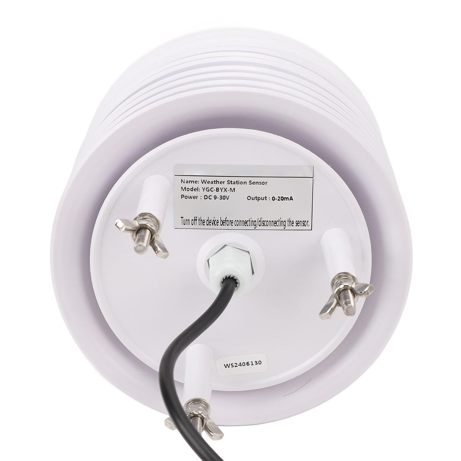 Pomya Weather Sensor Louver Box, Temperature and Humidity Sensor Proof 9 to 30V Precise for Outdoor Monitoring (YGC-BYX-M-KV-A2) image number 2